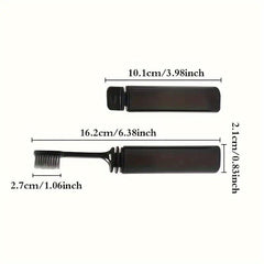 Portable Folding Toothbrush Soft Bristle Toothbrush Travel Supplies
