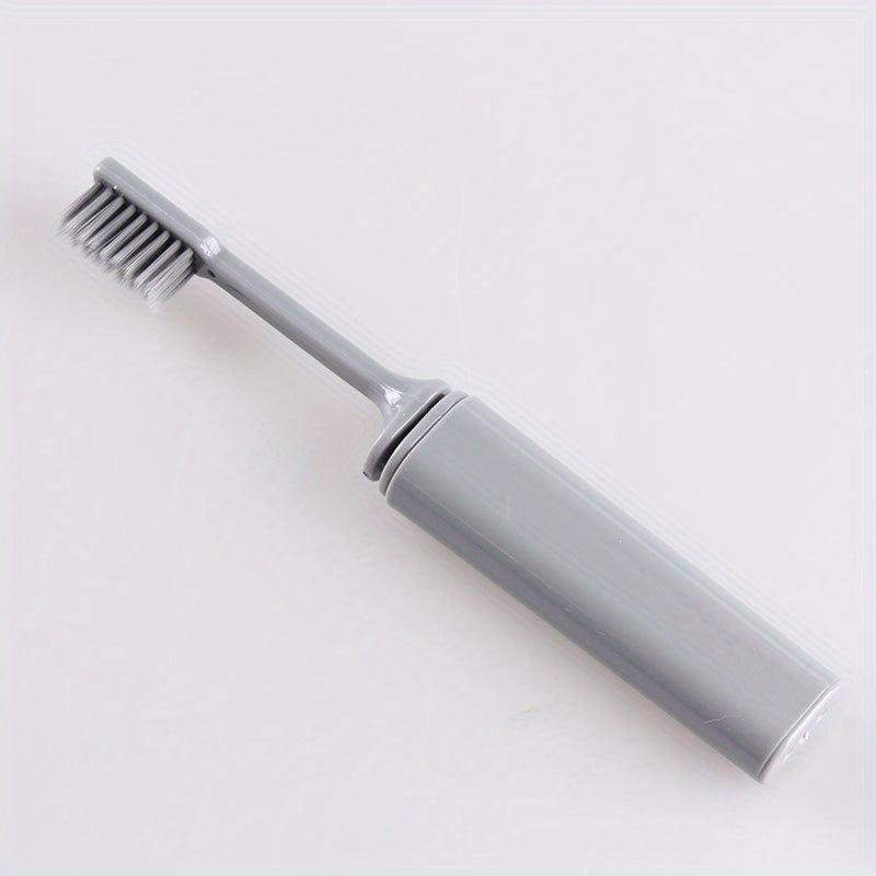 Portable Folding Toothbrush Soft Bristle Toothbrush Travel Supplies