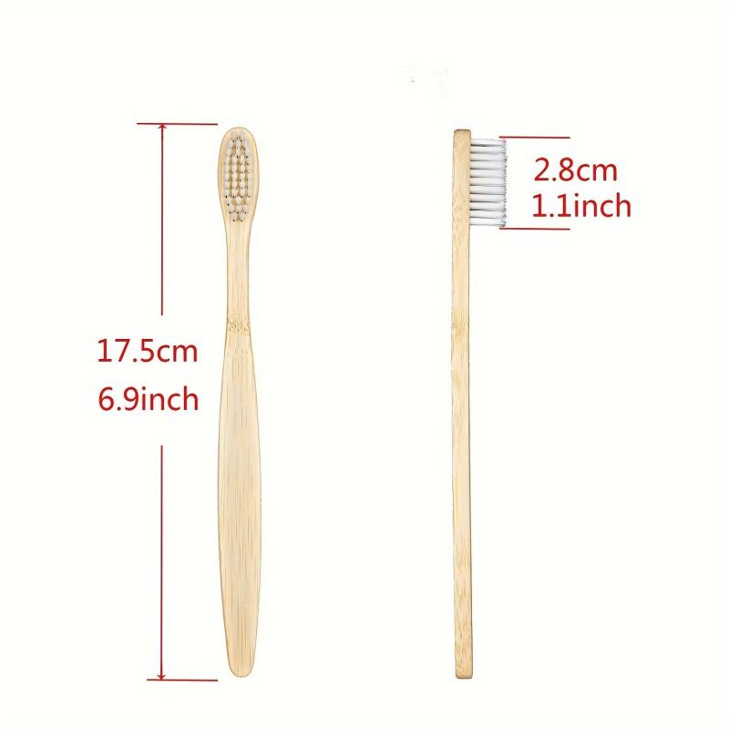 Bamboo Toothbrush Soft Bristles Eco Friendly Natural