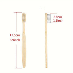 Bamboo Toothbrush Soft Bristles Eco Friendly Natural
