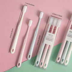 3pcs Adult Home Toothbrush Soft Bristles