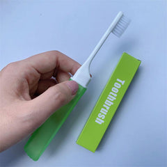 5pk Mini Foldable Toothbrush Travel Size Individually Wrapped Home Supplies