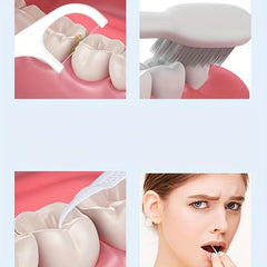 108pcs Disposable Floss Stick High Pull Portable Household Dental Care