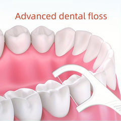108pcs Disposable Floss Stick High Pull Portable Household Dental Care