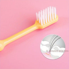 10pcs Candy Bucket Toothbrush Set Soft Bristled Macaron Couple Toothbrush