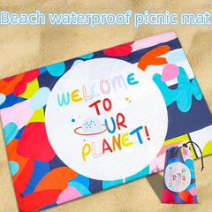 Anti Sand Camping Beach Towel Large Beach Mat Set