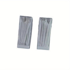 50pcs Portable Plastic Double Floss Toothpick for Oral Care
