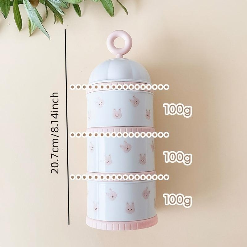 Little Bear Olive Tulip Portable Storage Box