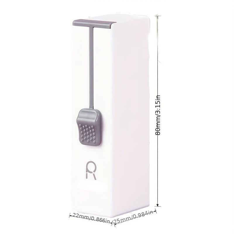 Portable Automatic Floss Box with 10 Dental Floss & 500 Cleaning Sticks