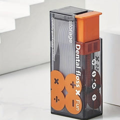 Dental Floss Picks Portable Case with 10 Picks