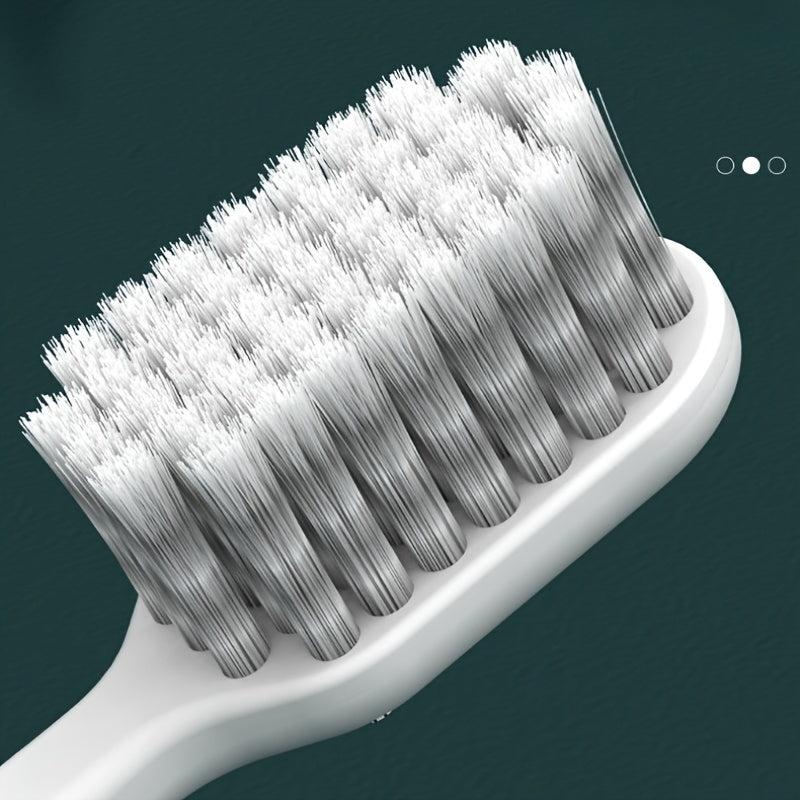 Soft Bristle Toothbrush for Teeth Cleaning Adult 2 Packs
