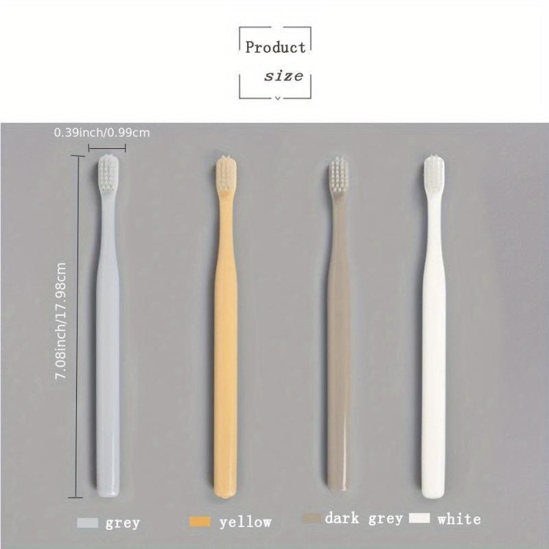 12pcs Nano Toothbrush Set Soft Hair, Travel & Household