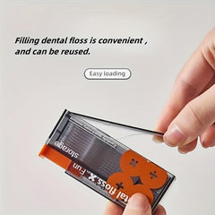 Dental Floss Pick Dispenser Storage Box Dental Floss Picker