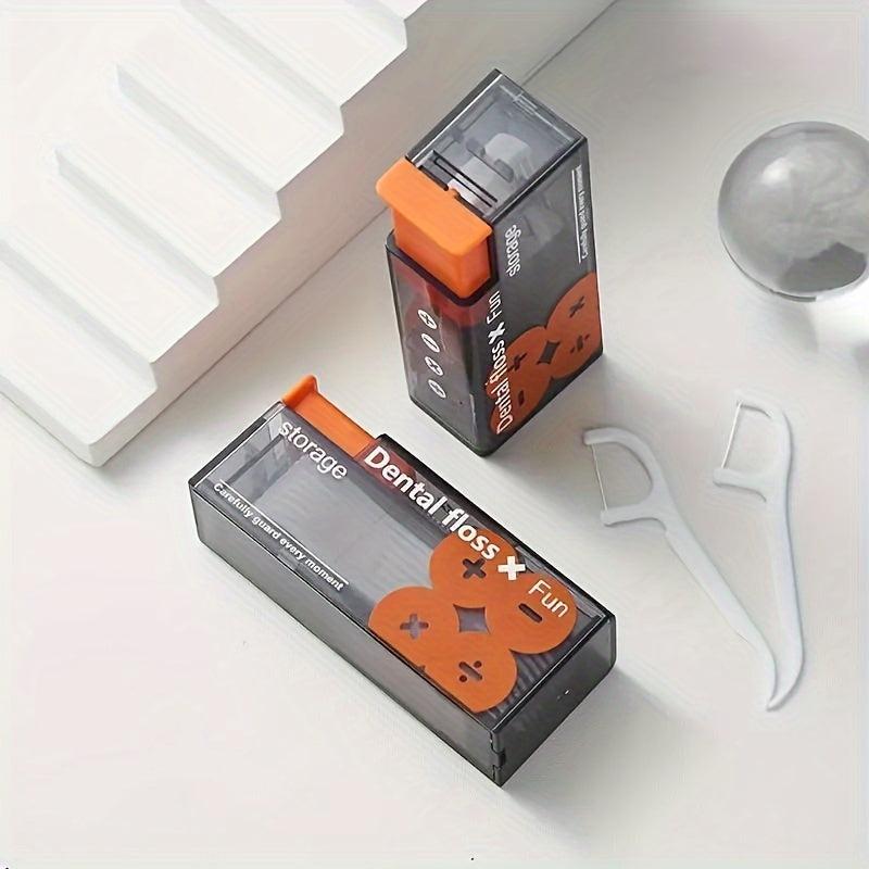 Dental Floss Pick Dispenser Storage Box Dental Floss Picker