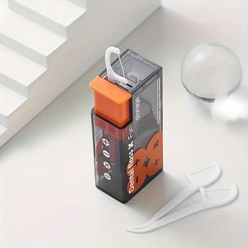 Dental Floss Pick Dispenser Storage Box Dental Floss Picker