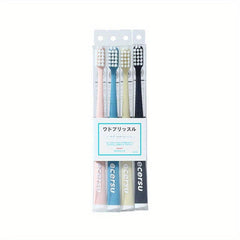 4pcs Antibacterial Toothbrushes for Adults Soft Bristles Household Use