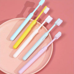 10/20pcs Soft Hair Toothbrush Adult High Density Brush Silk