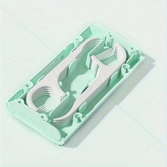 Portable Toothpick Flossing Stick Box with 10 Disposable Dental Floss Picks