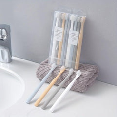 4pcs Soft Hair Couple Toothbrush Family Pack