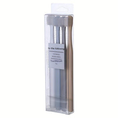 4pcs Soft Hair Couple Toothbrush Family Pack