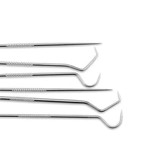 304 Stainless Steel Toothpick Metal Dental Floss Set