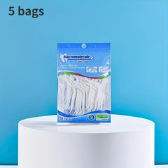 Dental Floss Picks 30pcs High Strength Plastic Deep Cleaning Tools