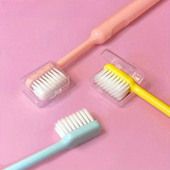 3pcs Plastic Portable Manual Toothbrush for Bathroom
