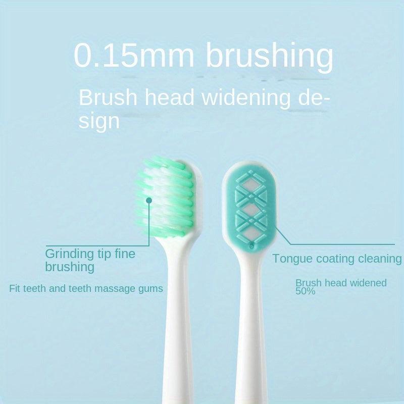 Wide Head Adult Cleaning Toothbrush Soft Hair Spot