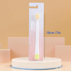 Wide Head Adult Cleaning Toothbrush Soft Hair Spot
