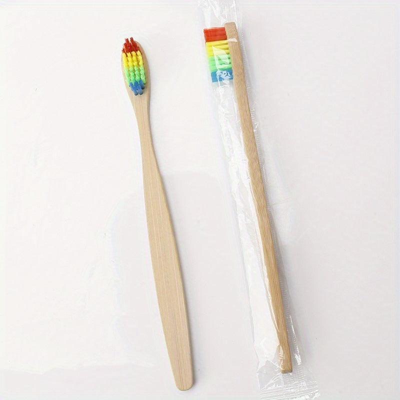 Bamboo Toothbrush with Soft Bristles for Sensitive Teeth