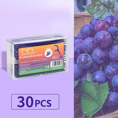 30pcs Fruit Flavored Dental Floss in Independent Packaging