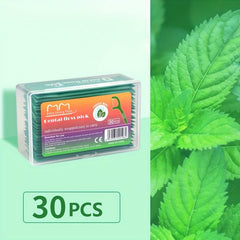 30pcs Fruit Flavored Dental Floss in Independent Packaging