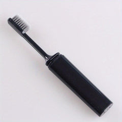 Folding Bamboo Charcoal Toothbrush Soft Bristle Travel Supplies
