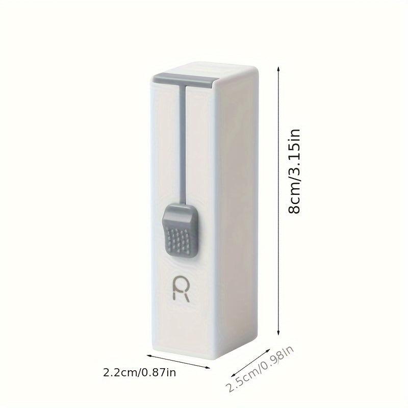 Portable Auto Dental Floss Box + 10 Stick, 50 Replacement Sticks