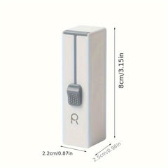 Portable Auto Dental Floss Box + 10 Stick, 50 Replacement Sticks