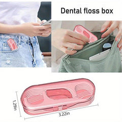 Dental Floss Box Travel Floss Toothpick Stick Ultra Fine Floss Pick
