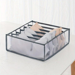 6-Grid Bra Drawer Organizers Underwear Wardrobe Divider