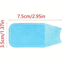 100pcs Mint Flavor Finger Teeth Wipes Disposable Brush Ups