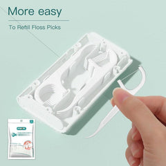 Flossers with Floss Dispenser for Clean Teeth at Home
