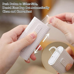 Flossers with Floss Dispenser for Clean Teeth at Home