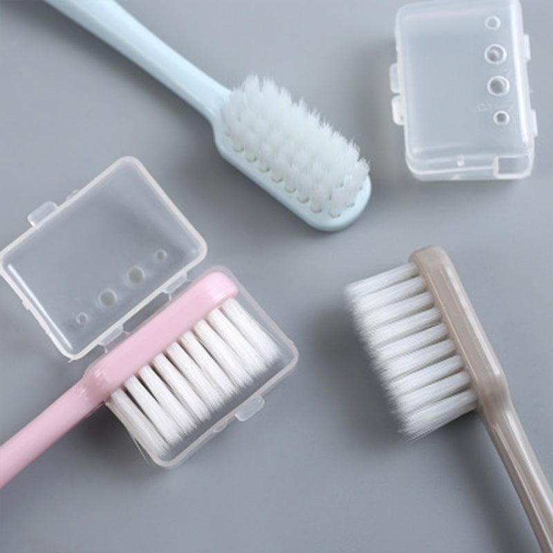Bamboo Charcoal Soft Hair Toothbrush Set - 4pcs