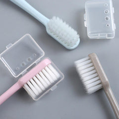 Bamboo Charcoal Soft Hair Toothbrush Set - 4pcs