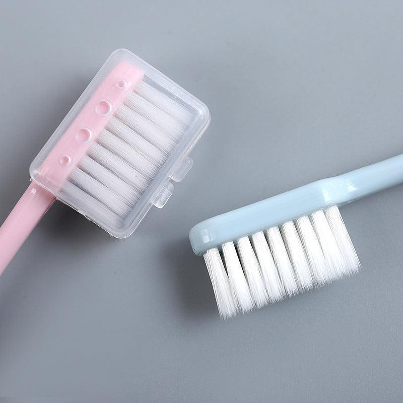 Bamboo Charcoal Soft Hair Toothbrush Set - 4pcs