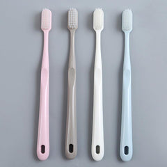 Bamboo Charcoal Soft Hair Toothbrush Set - 4pcs