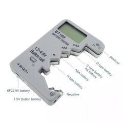 Digital Tester for AA AAA 9V 1.5V Button Cell Capacity LCD Display