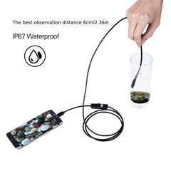 5.5mm Endoscope Car Inspection Camera Magnet Waterproof Mirror Android Video