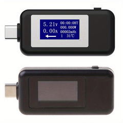 Portable USB Tester Capacity Power For USB C Laptop Type C LCD