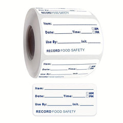 500pcs Kitchen Sticker Refrigerator Food Storage Label
