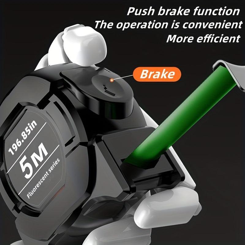 High Tech Self-Locking Tape Measure 5m Steel Ruler