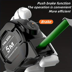 High Tech Self-Locking Tape Measure 5m Steel Ruler